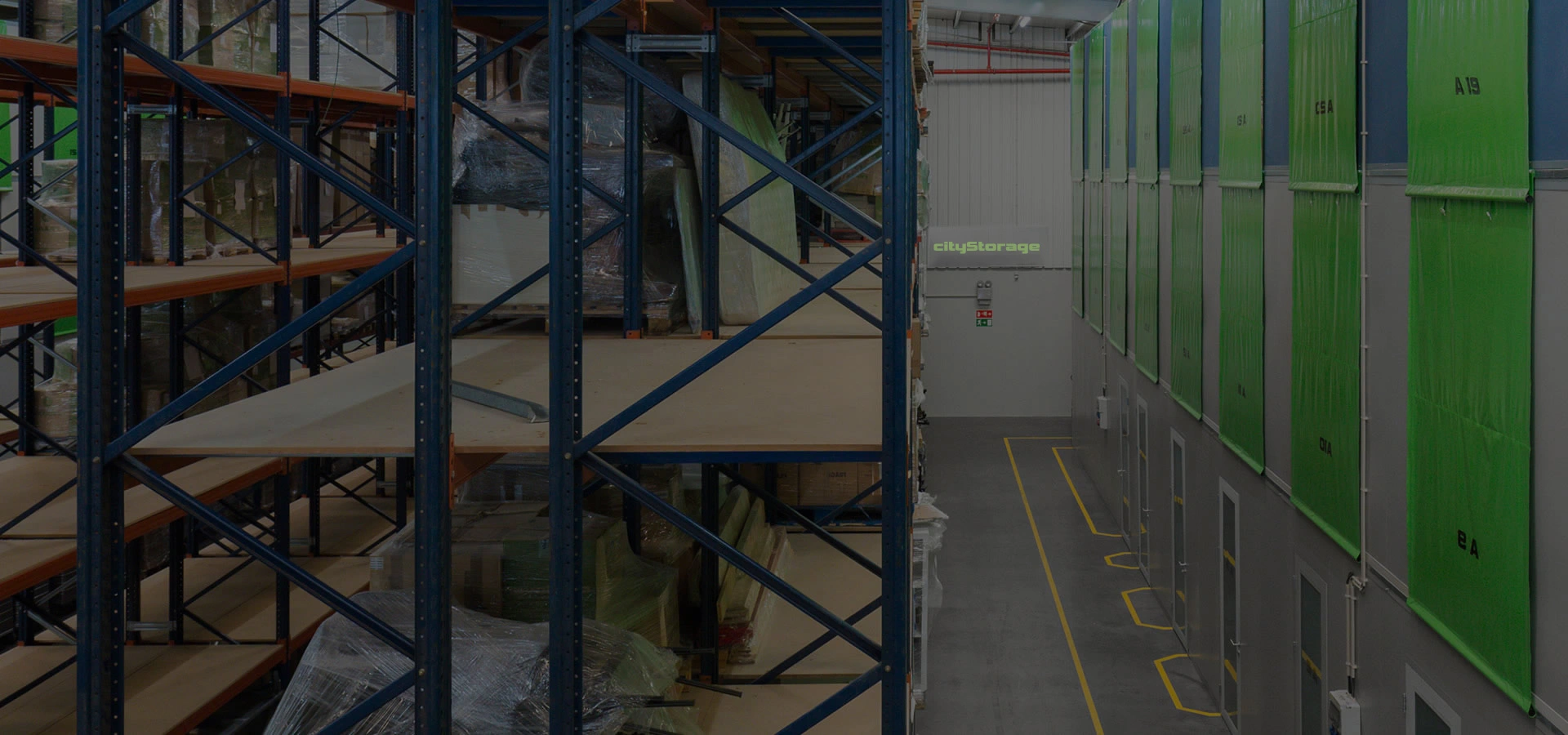 Armazém para arquivo em Lisboa